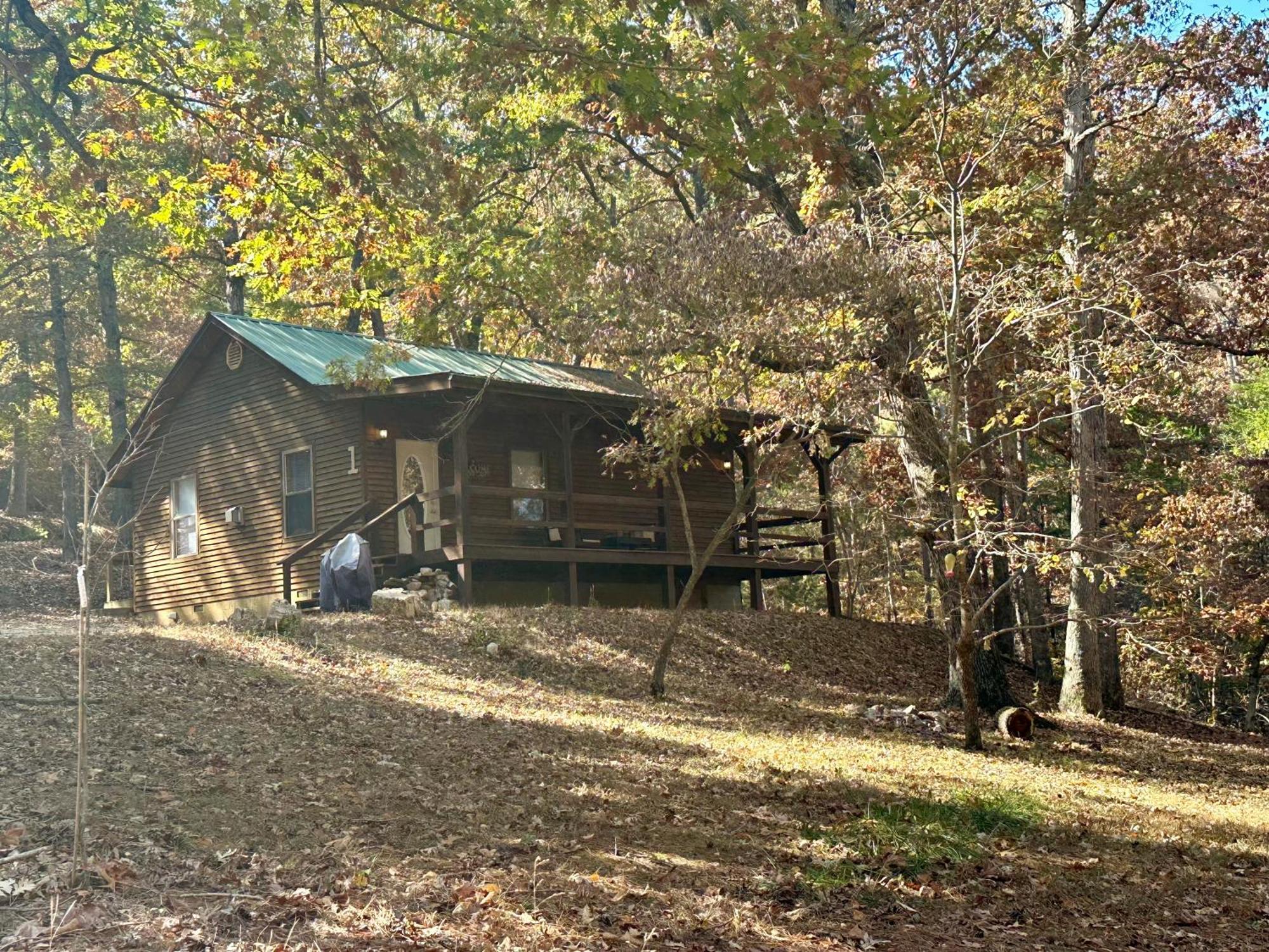 Cedar Creek Cabins #1 - Giant Spa Tub, Large Wooded Porch, Full Kitchen, 1 Bedroom Eureka Springs Exteriér fotografie